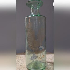 Vintage Old Fitzgerald Eagle Decanter, empty